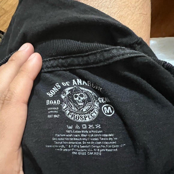 Sons of Anarchy, Size Medium, Vintage, 2014, (Used) - Picture 3 of 3